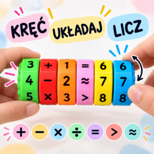 Obrotowy Fidget Matematyczny Kindigo